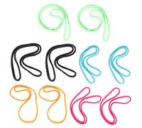 SKISUNO 12pcs Anti- Yoga Hair Bands for Women Fine Hair Accessories Random Colors for Sports Workouts Running Yoga and Daily Wear