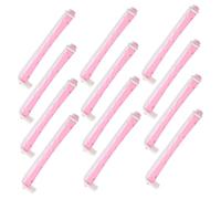 SKISUNO 12pcs Hair Perm Rods and Rollers for Women Portable Cold Wave Curling Tools for Short Hair and Diy Styling