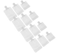 SKISUNO 12pcs Reusable Travel Lotion Pouches Set Flip Cap 30ml 50ml 100ml Refillable Portable Cosmetic Squeeze Bags for Daily Use and Outdoor Travel