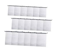 SKISUNO 18pcs Waterproof Drawstring Bags Pe Frosted Travel Pouches Multipurpose Packaging Bags 25x30cm 30x40cm 20x28cm for Swimwear Underwear Storage