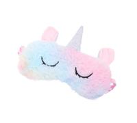 SKISUNO 1pc Adorable Plush Sleeping Eye Soft Nap Cover for Travel Home Hotel Lightweight Washable Blocks Light Comfortable Design