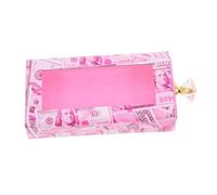 SKISUNO 1pc Eyelash Holder Box Open Window Lightweight Rectangle Lash Case for False Eyelashes Convenient Storage Handle for Women and Girls