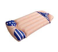SKISUNO 1Pc Inflatable Floating Bed Bikini Style Swimming Cushion Easy to Inflate Comfortable Pool Float for Adults for Relaxation Under the Sun