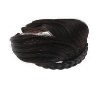 SKISUNO 1Pc Lifelike French Fake Bangs Invisible One Hair Bangs for Festivals Parties and Stage Performances Elegant and Durable Hair Accessory