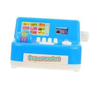 SKISUNO 1Pc Unique Cash Register Educational for Safe Role Playing Appliance Random Colors for Pretend Play and Parent Interaction
