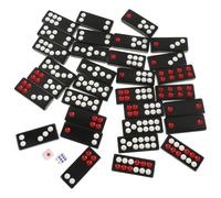 SKISUNO 1set Chinese Traditional Paigow Tiles Game Kit for Entertainment Sturdy and Safe Material Promotes Logical Thinking for Family Gatherings and Parties