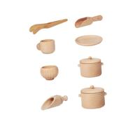 SKISUNO 1Set Kitchen Engaging Tableware Tools for Imaginative Play Accessories for Parent Interaction and Role Play