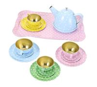 SKISUNO 1Set Mini Tea for Simulation Kitchen for Tea Parties Pretend Play Engaging Tableware Plaything for Boys