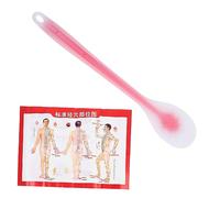 SKISUNO 1set Silicone Tapping Tool for Body Massage Meridian Beating Stick for Neck Back and Shoulder Relief Soft Material Acupoint Guide Portable Design
