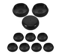 SKISUNO 1set Walker Glide Caps Non-Slip Rubber End Caps Replacement Tips for Elderly Mobility Aids Abrasion Resistant Walker Feet Protectors for Hard Floors and Carpets 10pcs