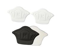 SKISUNO 2 Pairs Invisible Heel Pad Shoes Inserts Anti-Slip Sponge and Cloth Material, Cross Embossed Design to Reduce Heel Loss, for Preventing Rubbing and Blisters in Daily Wear