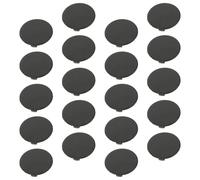 SKISUNO 20 Pcs Plastic Piggy Bank Stoppers Round Saving Box Plugs Inner Easy Install Reusable Covers for Coin Deposit Boxes and Plaster Figurines Secure Closure