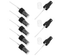 SKISUNO 20pcs Black Spray Bottle Replacement Nozzle Caps for Perfume Bottles Practical for Business Trip and Purse Use