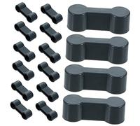 SKISUNO 20pcs Funny Train Track Buckle Model for Boys and Girls Easy to Install Wooden Railway Track Support Compatible Toy Train Kits Construction for Imaginative Scene Building