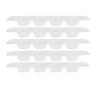 SKISUNO 20pcs Sweat Absorption Sticker Collar Sweat-absorbing Patch for Men and Women 20 White Self-adhesive Perspiration Absorption Pads Breathable Air-laid Paper and Non-woven Fabric