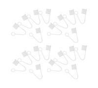 SKISUNO 20pcs USB Port Dust Plugs Male Connector Covers Silicone Anti-lost Dust Protection Caps for USB Flash Drive and Data Cable Charging Cable