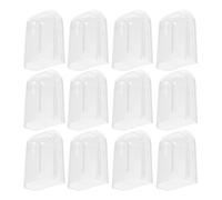 SKISUNO 24pcs Toothbrush Protective Covers Made of Pp Material Compatible Toothbrush Models Easy to Open for Travel and Daily Use for Back to School Decor