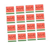 SKISUNO 24pcs Watermelon Shaped Paper Candy Boxes Gift Packaging for Summer Parties Treats Degradable Food Safe Material Unique Party Supplies