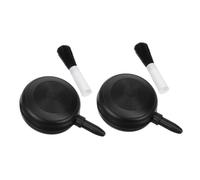 SKISUNO 2pcs Air Dust Blower and Brush for Devices and Computers, Easy-to-use Design with Sturdy Plastic Material, for On-the-go Cleaning and Professional Photographer Use