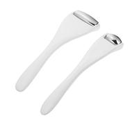 SKISUNO 2pcs Facial Massage Roller for Eye Fatigue Relief Ice Tool for Dark Circles and Puffiness Compact Beauty Care Device for