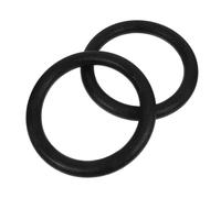 SKISUNO 2PCS Gymnastic Rings Abs Plastic Fitness Rings for Strength Training Full Body Workouts Height for Pullups Pushups Dips for Cross Training and Physical Therapy