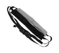 SKISUNO 2pcs High Chair Straps Replacement for Infant and Toddler, Universal Harness Set in Black and Grey, Sturdy for Dining and Travel Seats