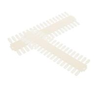 SKISUNO 2Pcs Nail Tip Palette 72-Card Single-Sided Nail Polish Display Board for Art Practice and Salon Use Natural Color Gel Card