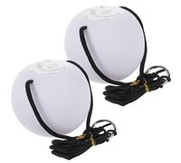 SKISUNO 2Pcs Portable LED Glow Juggling Balls Colorful Light-up Balls for Outdoor Fun and Family Play Multi-use Sensory with Bright Rainbow Colors