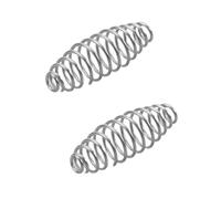 SKISUNO 2pcs Spiral Cage Feeder Spring Bait Rig for Carp Fishing, Metal Dough Bait Holder with Multi Hook Feeder Accessories, for Rivers and Natural Waters, Attracts Fish and Reduces