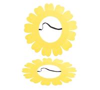 SKISUNO 2pcs Sunflower Headgear for Festivals Dance Parties and Costumes Fun and Accessories for Boys and Girls and Adults Lightweight and Easy to Wear