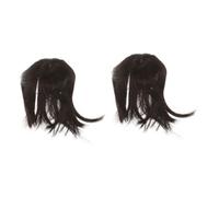 SKISUNO 2pcs Synthetic Hair Toppers for Women Volume-enhancing for Thinning Hair Lightweight Accessories for Natural Coverage and Added Fullness