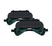 SKISUNO 2pcs Wide Shade Welding Glasses Lightweight Adjustable Plastic Safety Goggles for Welders in Industrial Settings Cutting Protection 7.07x2.75x2.55in