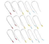 SKISUNO 32 Pcs Stainless Steel Hot Roller Clips for Hair Curlers Replacement Securing Pins for Electric Rollers with Safety and Reliability, for Professional Hairstylists and Home Use