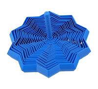 SKISUNO 3D Printed Fidget Star: Spiral Honeycomb Kinetic Spinner - Pocket Sized Whirling Star - STEM Math Geometry Sensory Tool for Office Desk Classroom