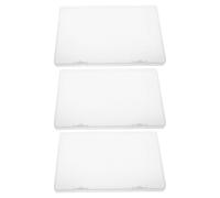 SKISUNO 3pcs A5 Birth Certificate Holders for Important Papers, Pp Material Document Organizer Boxes with Elegant Visual Design for Longterm Preservation and Orderly Storage, Suitable
