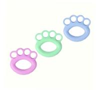 SKISUNO 3Pcs Hand Strength Trainer Silicone Grip Exerciser Rings for Finger Strength Rehabilitation Forearm Fitness Equipment for Pianists Athletes and Musicians Green Purple Blue