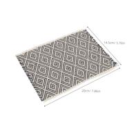 SKISUNO 3pcs Scale Miniature Vintage Woven Rugs Soft Dollhouse Area Rugs for Furniture Multipurpose Floor Blankets for Living Decor and Educational Play