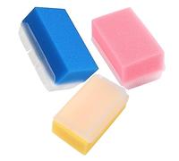 SKISUNO 3Pcs Sensory Integration Training Bath Sponges Soft Scalp Brush for Gentle Cleaning for Bath Durable and Portable