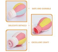 SKISUNO 3pcs Silicone Travel Bottles Hot Air Balloon Shape Refillable Leak Lotion Shampoo Containers Portable for Travel Gym Business Trip