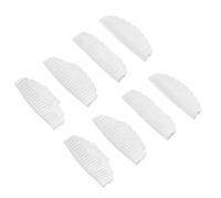 SKISUNO 4 Pairs Silicone Eyelash Lift Palette Pads with Softening Lash Lift Pads for Lash Lifting Routines Comfortable Against The Skin Seamless and Secure Grip for Home Use