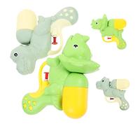 SKISUNO 4 pcs Cartoon Animal Water for Portable Lightweight Plastic Water Guns for Boys Summer Beach Pool Fun Bath with Dinosaur and Unicorn Designs