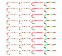 SKISUNO 40pcs DIY Rainbow Candy Accessory Phone Case Material Christmas Ornament Holiday Decor Random Color