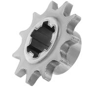 SKISUNO 47cc Metal Front Sprocket Gear Box Chain Cog Stroke Motorized Bicycle Teeth Precision Machined Transmission Part Replacement for Smooth Bike Performance