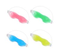 SKISUNO 4pcs Cooling Gel Eye Patches for Eyes Ice Cold Compress for Sleeping Made of Soft Material