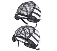 SKISUNO 4pcs Elastic Wig Cap u Type Mesh Hair Net for Comfortable Suitable for Hair Types Protects Your and Fit