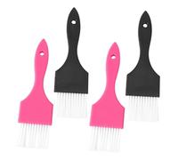 SKISUNO 4Pcs Hair Dye Brushes Soft Bristles Comfortable Handle Hair Coloring Tools for Professional Salon and Home Use Easy DIY Hairstyling Random Color
