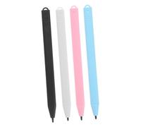 SKISUNO 4pcs Lcd Drawing Pad Stylus Pens Replacement for Electronic Writing Board Kids Digital Sketch Tablet Fine Point Pen Set Black White Blue Pink