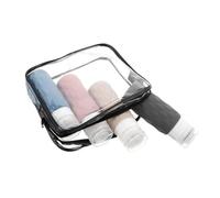 SKISUNO 4pcs Travel Bottles Squeezable Silicone Toiletry Containers with Bag for Shampoo Conditioner Lotion Leakproof Design Bright Sea