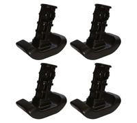 SKISUNO 4pcs Walker Glides Replacement Non-Slip Ski Feet for Seniors Easy Slide Walker Accessories for Tile Carpet Grass Compatible with Ez Fold-n-go Able Life Space Saver