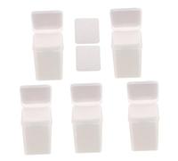 SKISUNO 5 Boxes Lint Gel Polish Remover Sheets Soft Absorbent Cotton Nail Wipes for Rapid Non Irritating Nail Polish and Gel Cleaning Non Lint Pads for Manicure and Pedicure Use